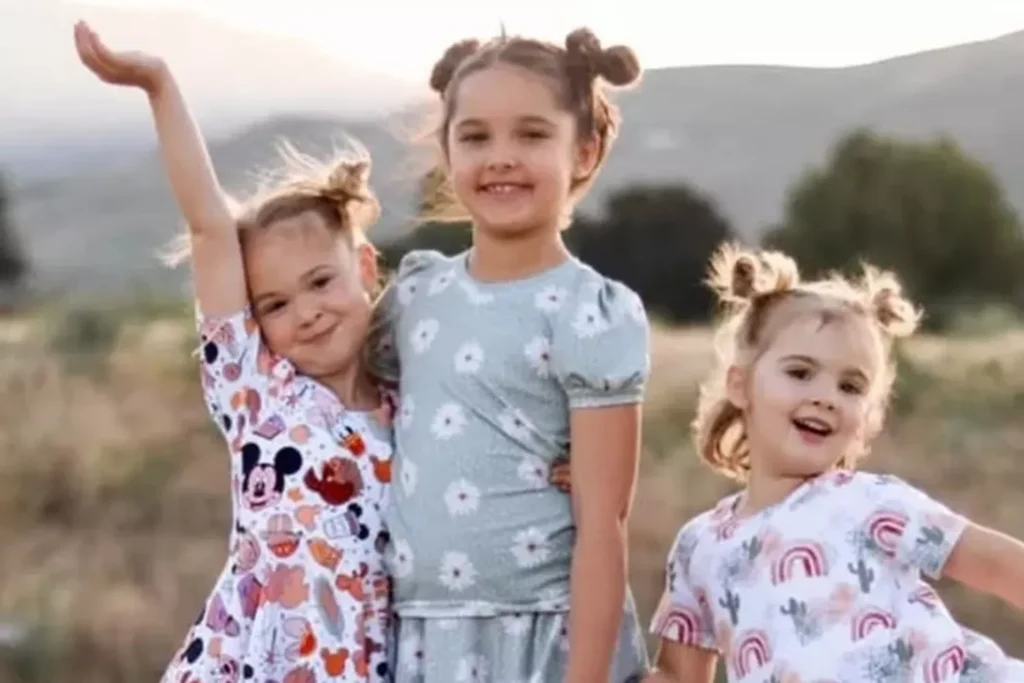 Olivia, Paityn and Evelyn Decker. Credit: GoFundMe